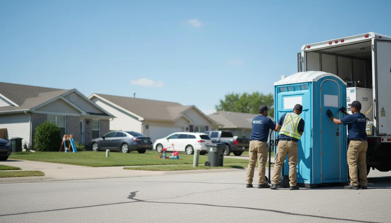 Standard Porta Potty Rentals in Valley Falls, KS near me